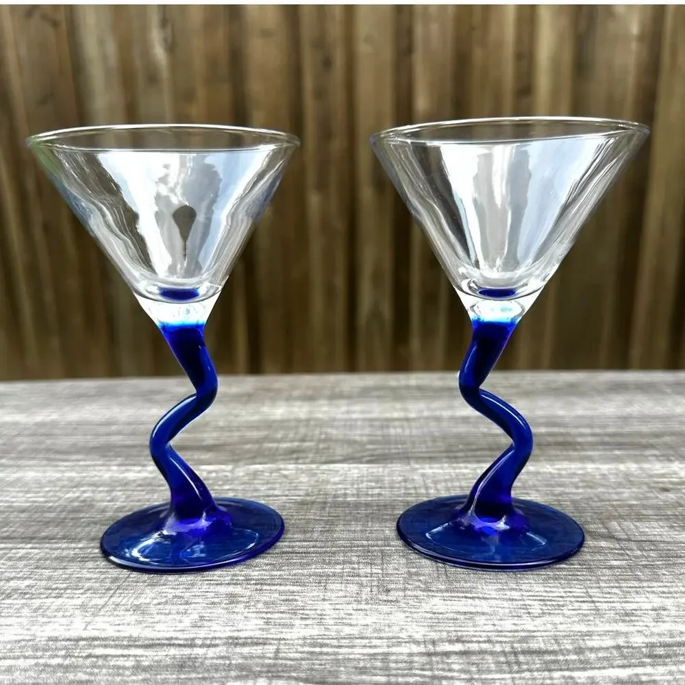 Libbey Courbe Mini Cocktail Zig Zag Stem 5